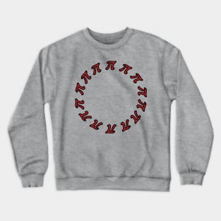 Pi Symbol Ring Crewneck Sweatshirt